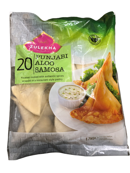 Zulekha Large Punjabi Aloo Samosas x 20