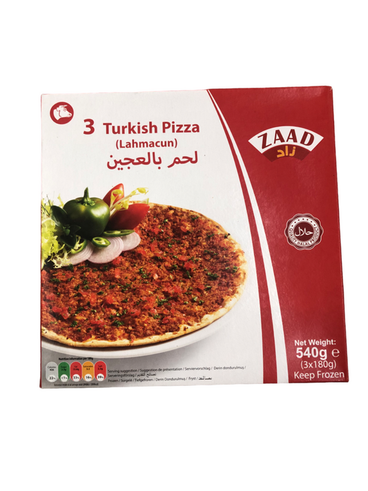 Zaad 3 Turkish Pizza 540g