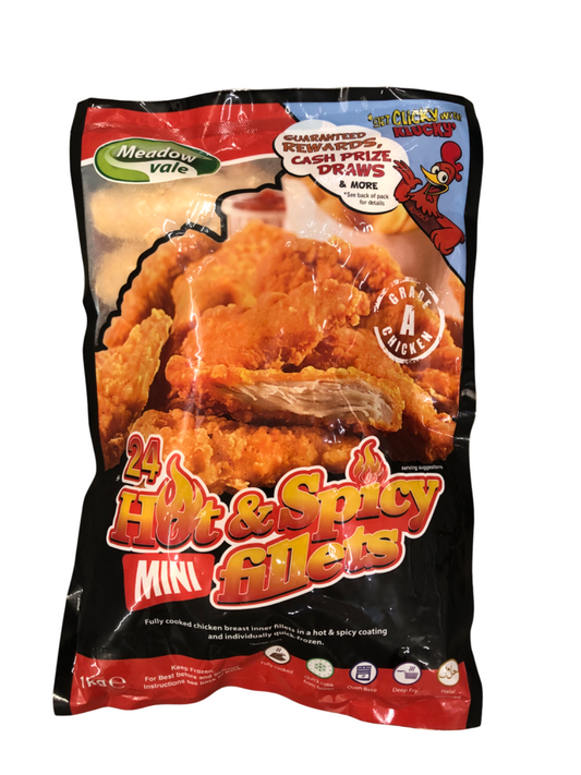 Meadow Vale Hot&Spicy Mini Fillets 1kg