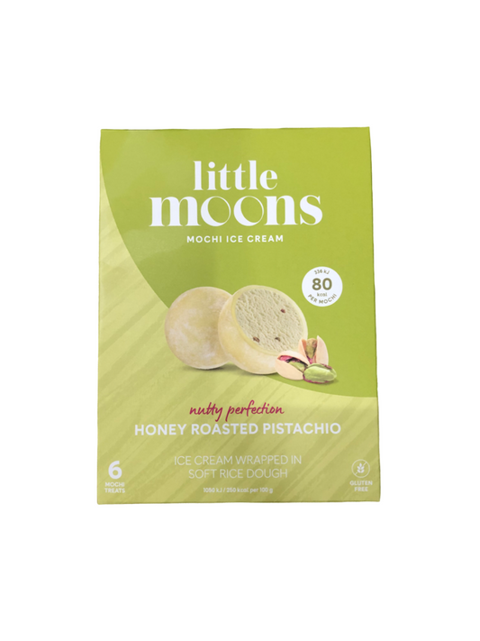 Little Moons Honey Roasted Pistachio Ice Cream x 6