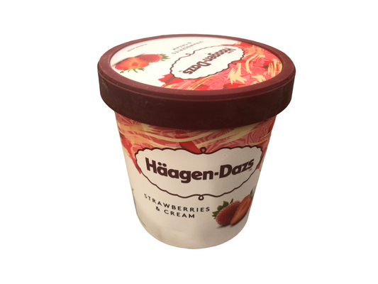 Hagen-Dazs Strawberries & Cream 460ml