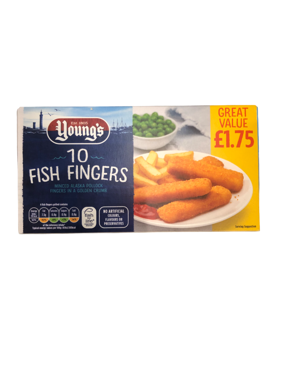 Young’s 10 Fish Fingers