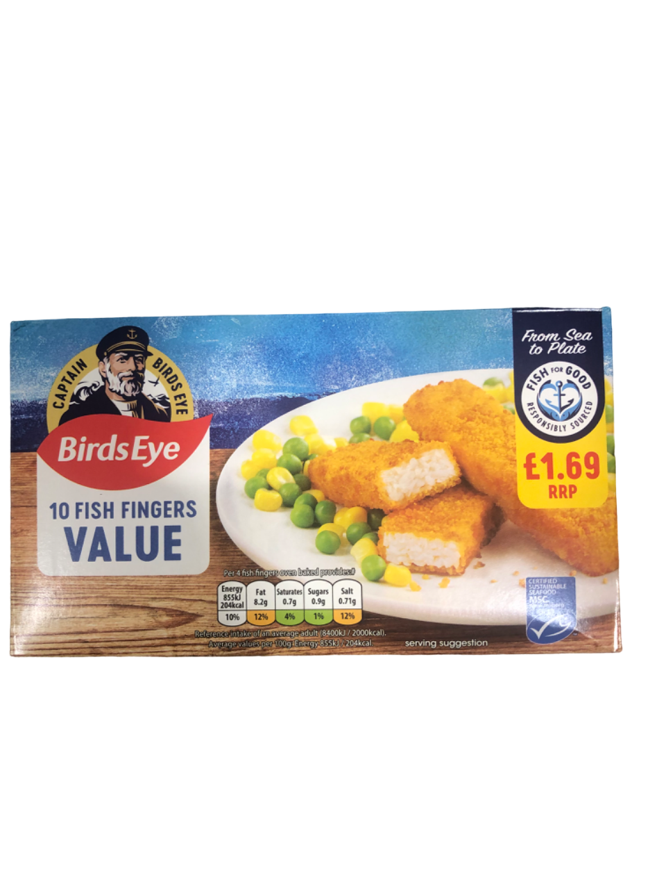 Birds Eye 10 Fish Fingers