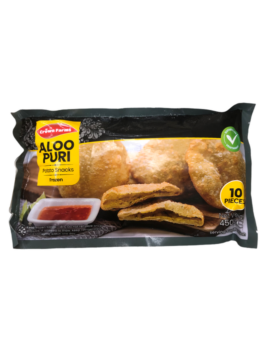 Crown Farms Aloo Puri 10pcs, 450g