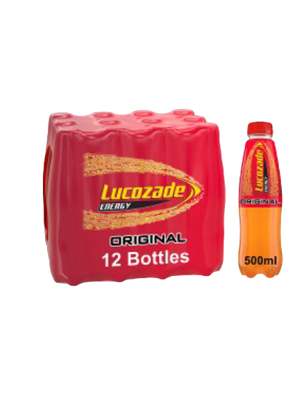 Lucozade Original 500ml x 12