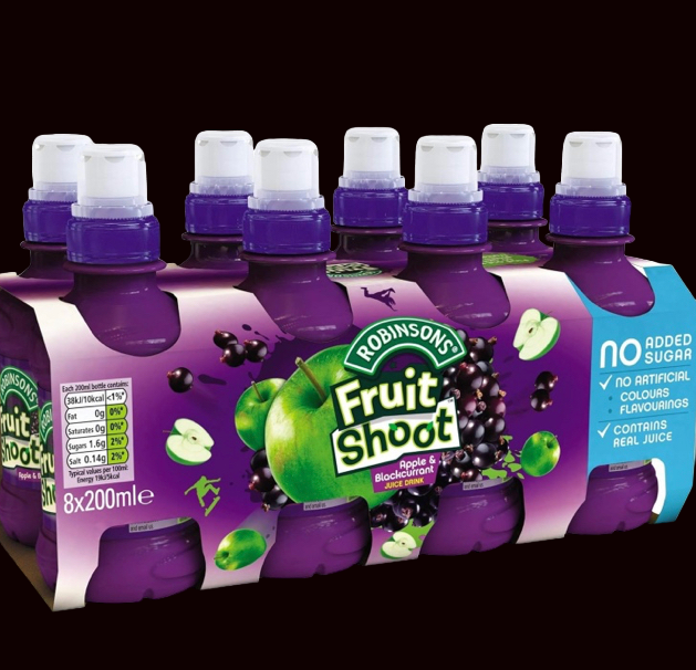 Robin sons Fruit Shoot Apple&Blackcurrant 8x200ml