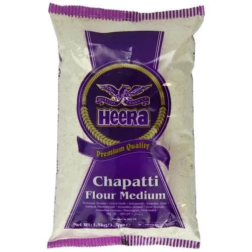 Heera Chapatti Flour Medium 1.5kg