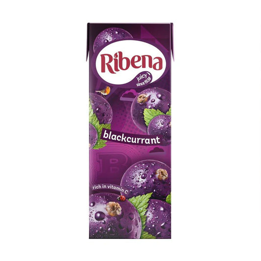 Ribena No Added Sugar Blackcurrant Cartons 6X250ml