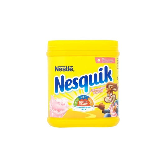 Nesquik Strawberry Flavour Milkshake Powder Tub 500g