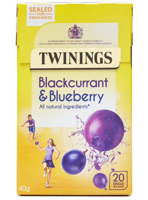 Twinings Blackcurrant & Blueberry 20 Tea Bags 40g