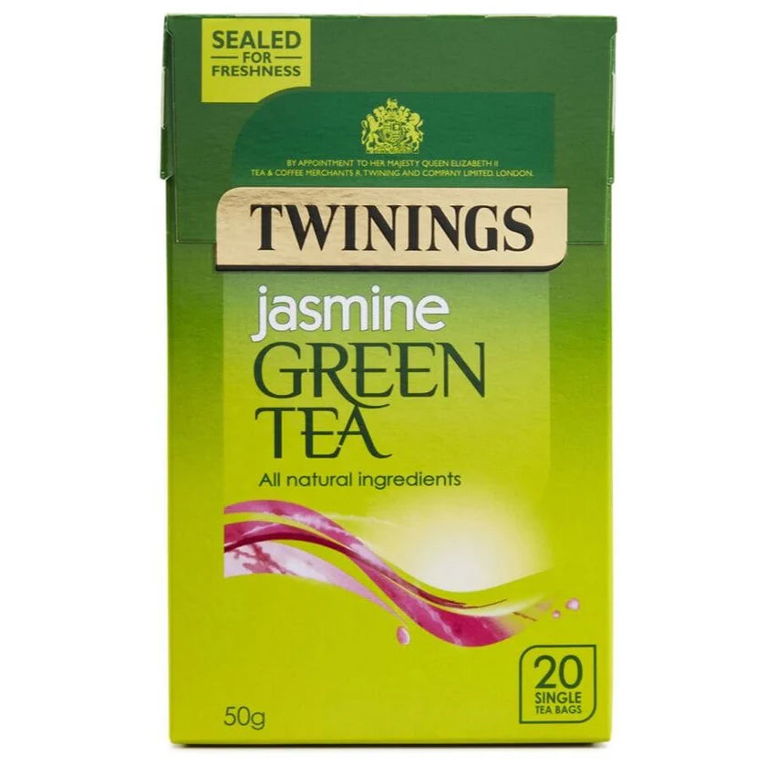 Twinings Green Tea Jasmine 20 Tea Bags 50g