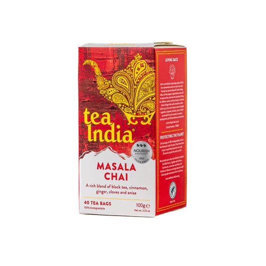 Tea India Masala Chai 40 Tea Bags 100g