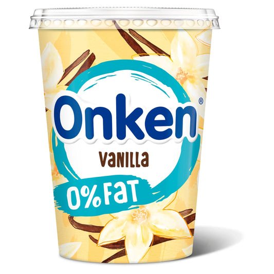 Onken Fat Free Vanilla Yogurt 450g