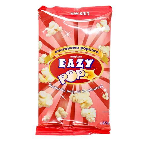 Eazypop Microwave Popcorn Sweet Flavour 85g