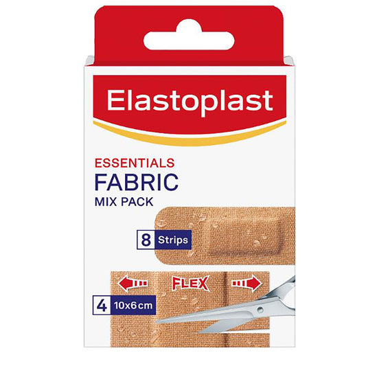 Elastoplast Essentials Water Resistant Plasters Mix Pack 12 Plasters