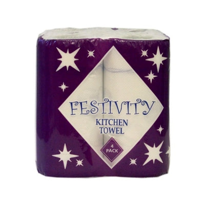 Festivity Kitchen Towel 4 Pack