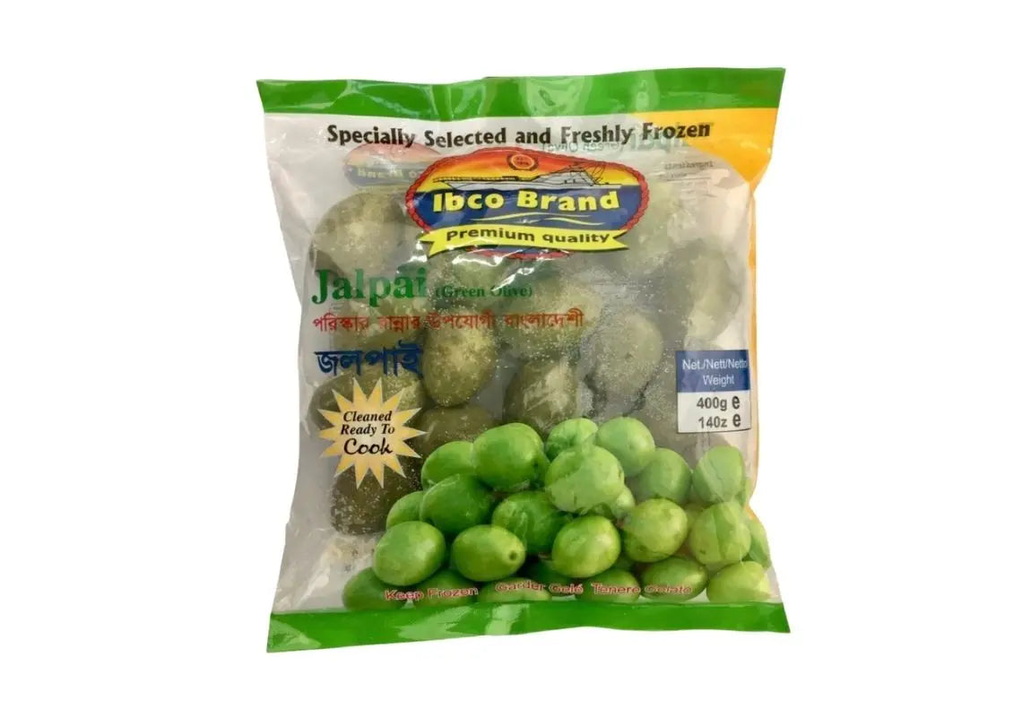 Ibco Frozen Vegetable Jalpai (Green Olive) 400g