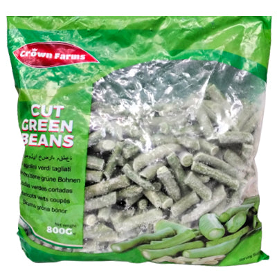 Crown Farms Cut Green Beans 800g