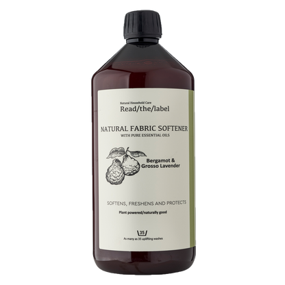 Natural Fabric Softener – Bergamot & Grosso Lavender 1000ml