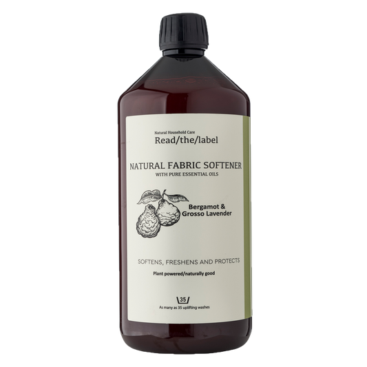 Natural Fabric Softener – Bergamot & Grosso Lavender 1000ml