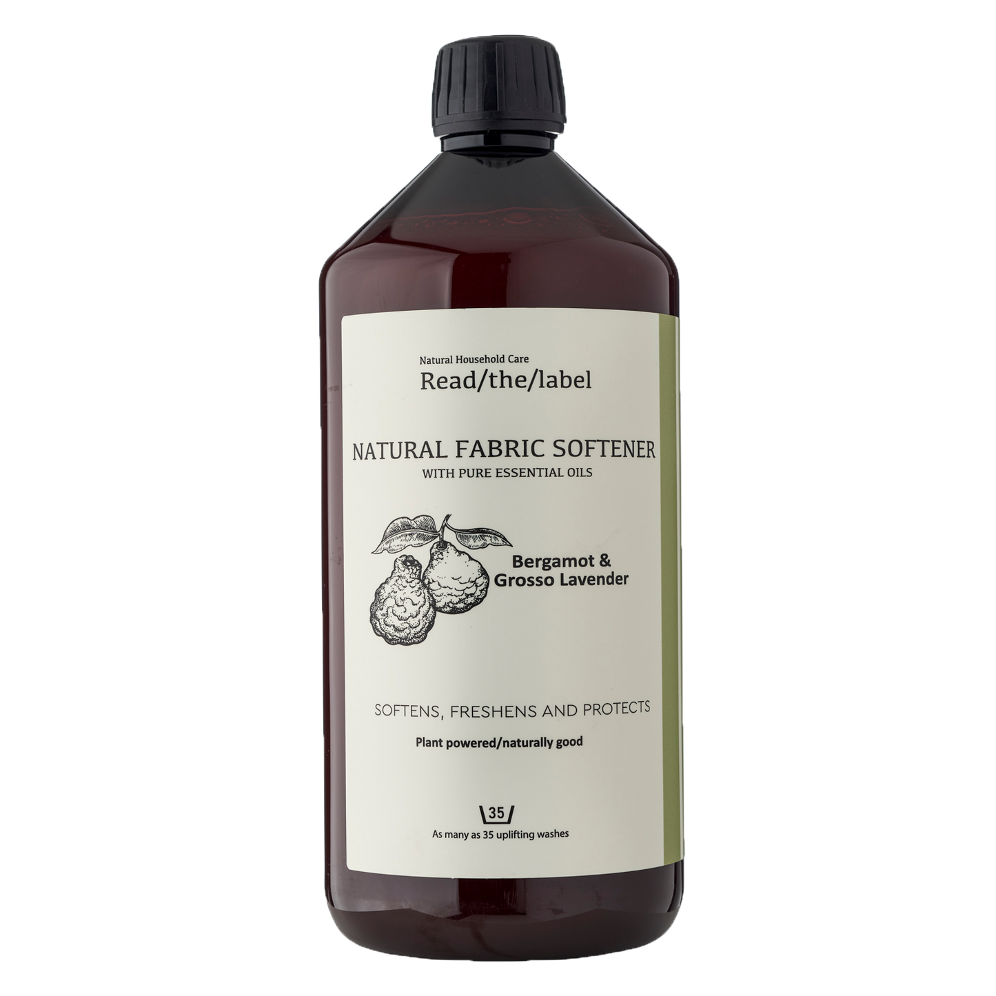 Natural Fabric Softener – Bergamot & Grosso Lavender 1000ml