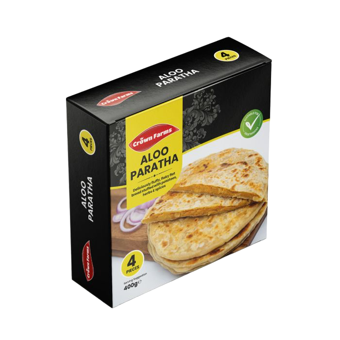 Crown Farms Aloo Paratha 4pcs 400g