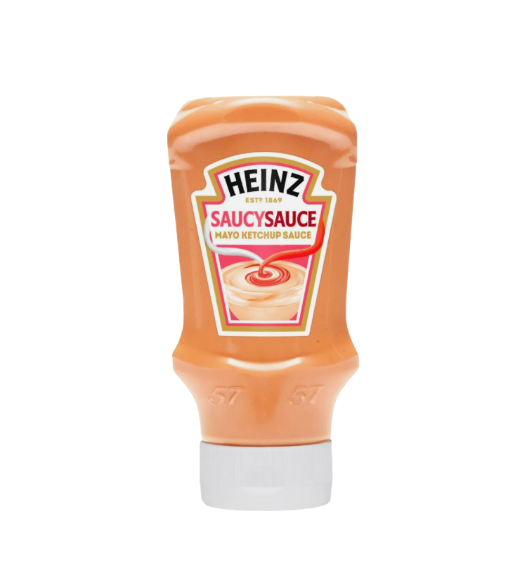 Heinz Saucy Mayonnaise Ketchup Sauce 425g