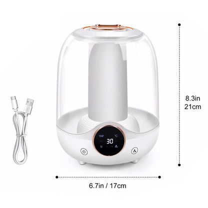 3L Essential Oil Aroma Diffuser Aromatherapy Ultrasonic Humidifier Air Purifier