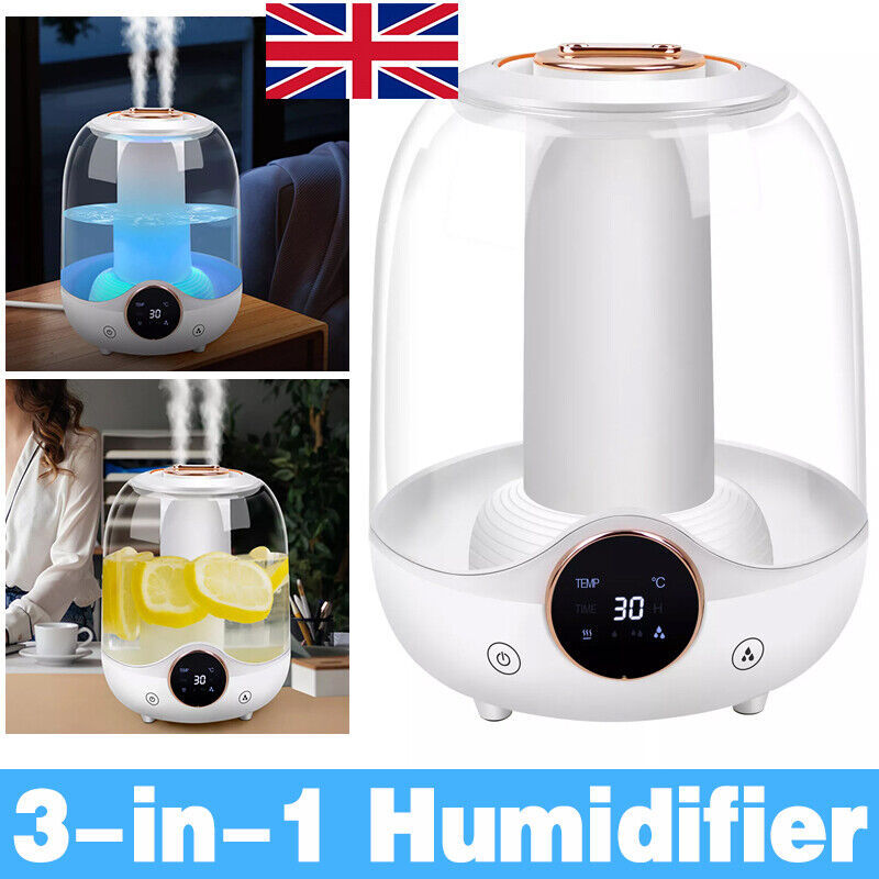 3L Essential Oil Aroma Diffuser Aromatherapy Ultrasonic Humidifier Air Purifier