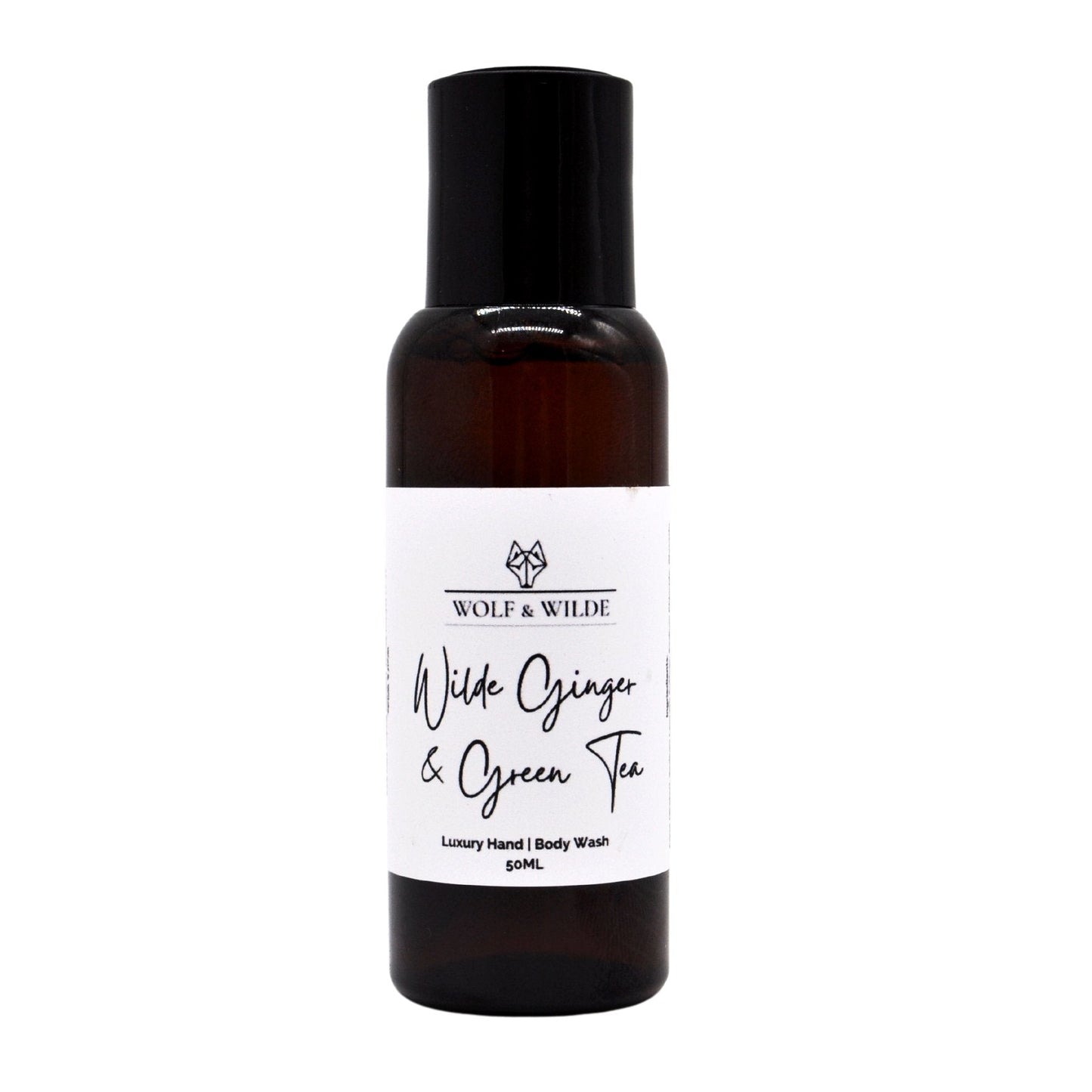 Wilde Ginger & Green Tea Travel Size Luxury Hand & Body Wash 50ML